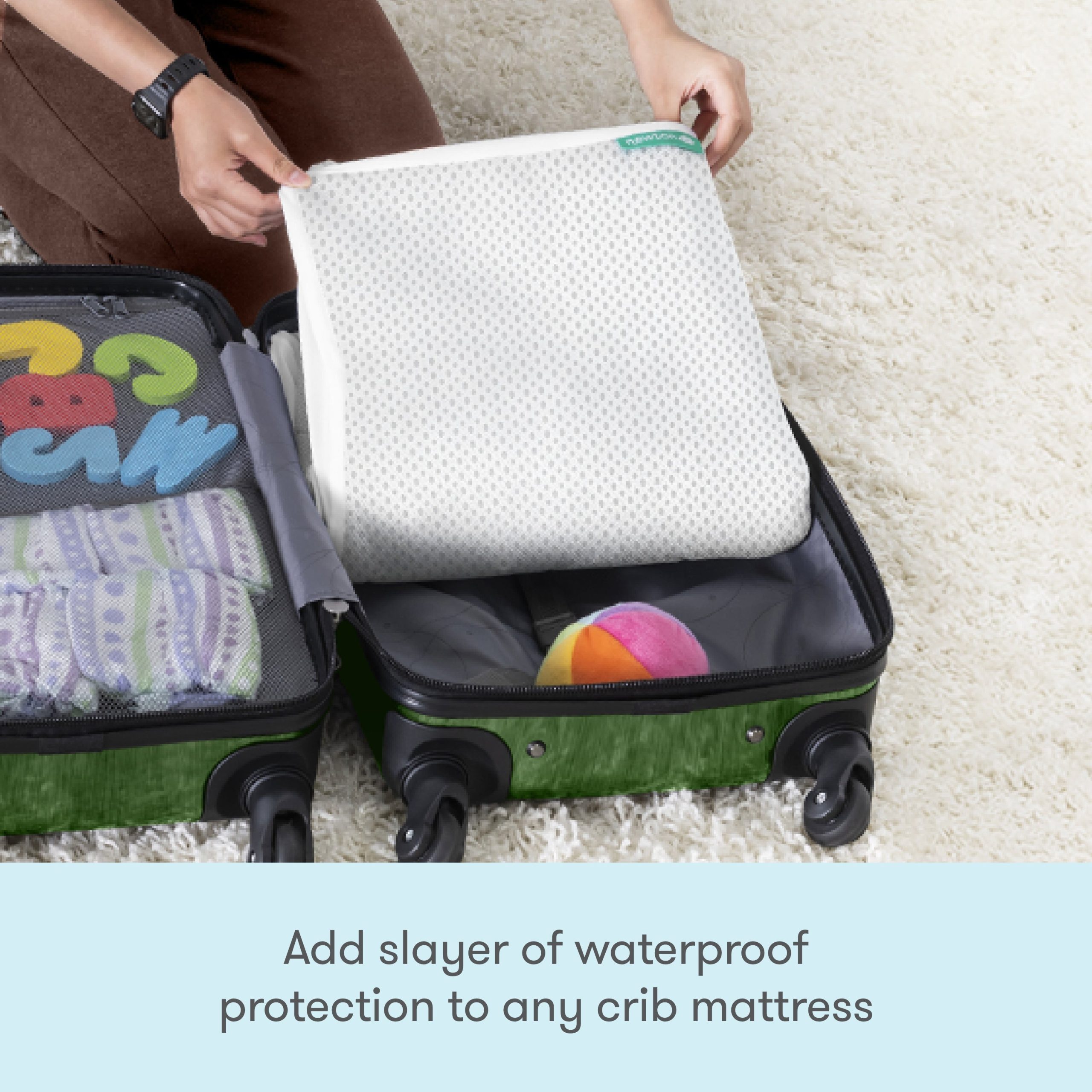 Essential Waterproof Crib Pad - Image 6