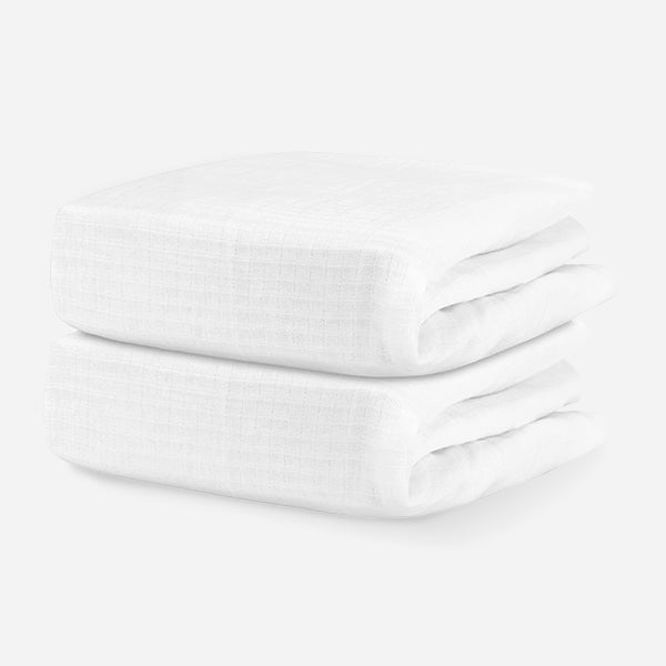 Breathable Organic Fitted Mini Crib Sheets - Image 11