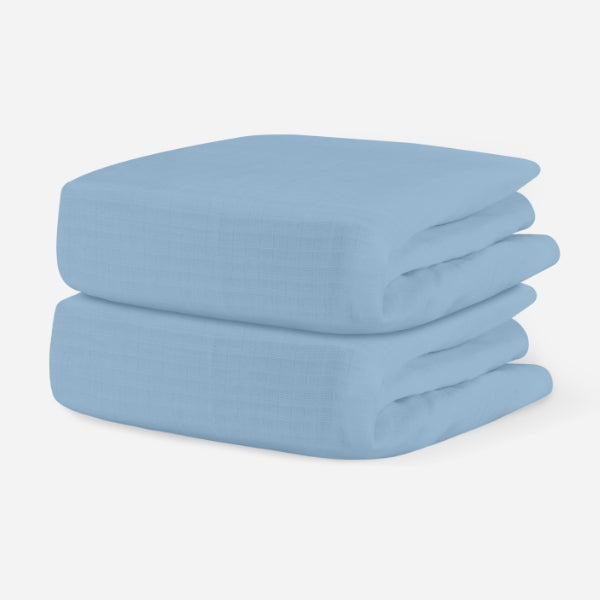 Breathable Organic Fitted Mini Crib Sheets - Image 20