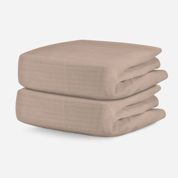 Breathable Organic Fitted Mini Crib Sheets - Image 13