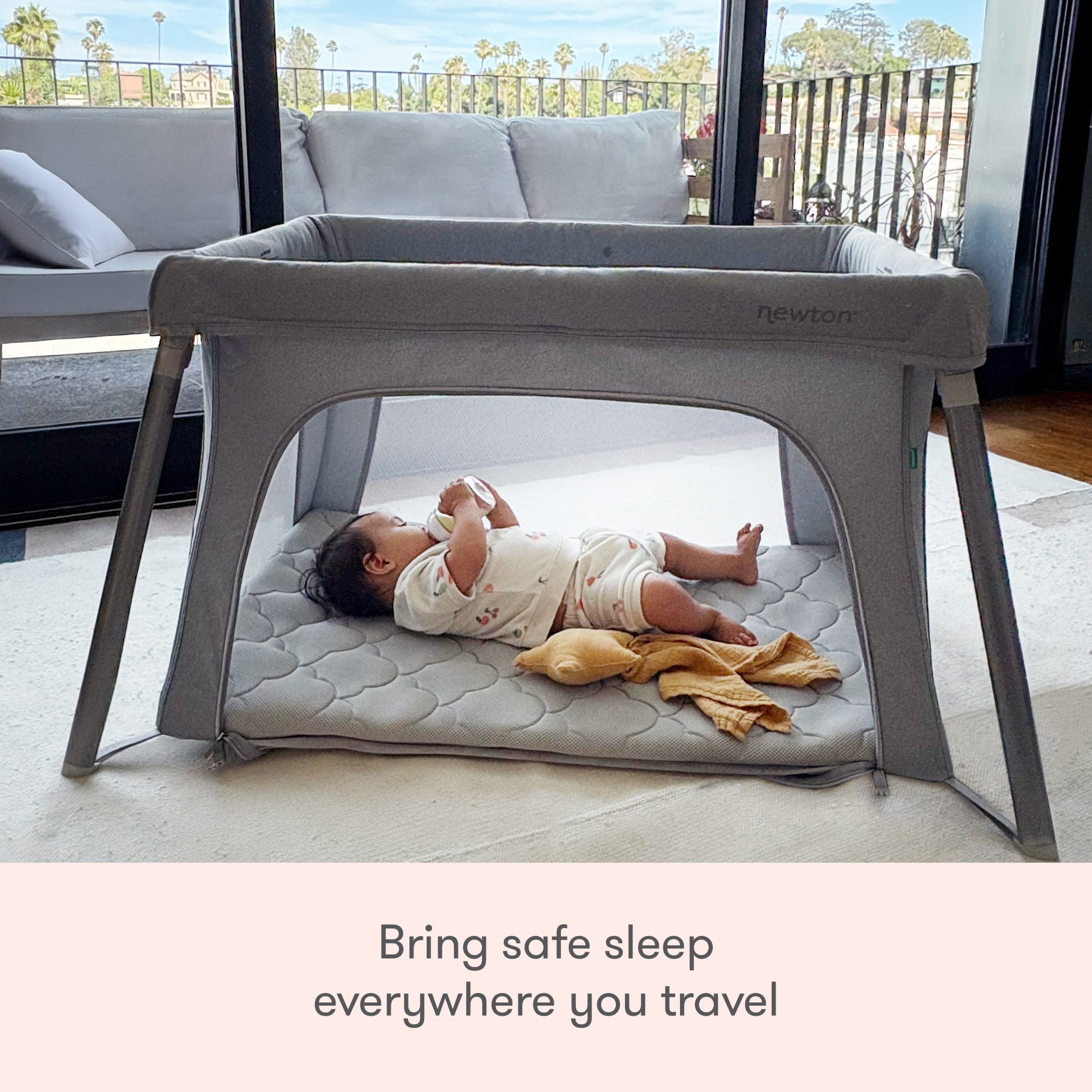 Compact Travel Crib & Play Yard - Image 8