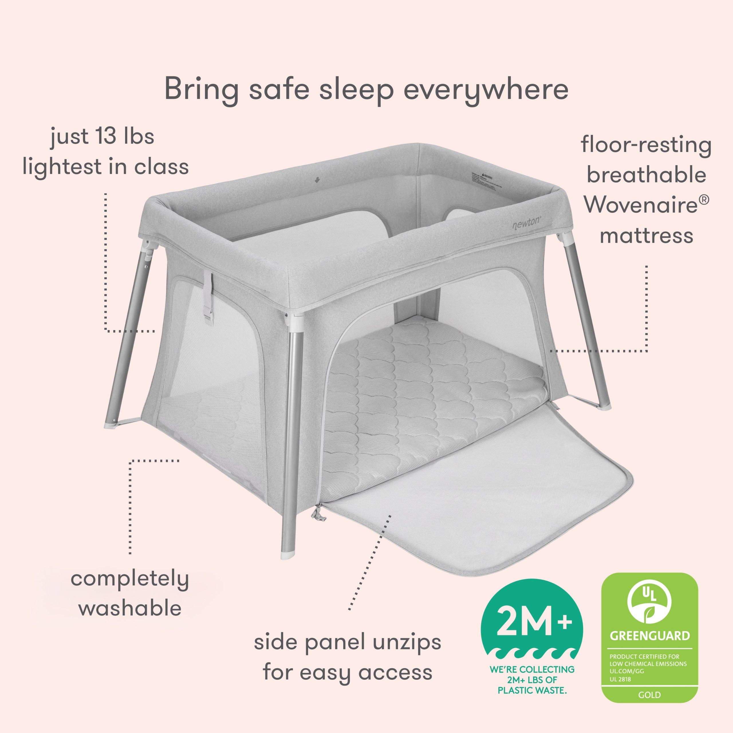 Compact Travel Crib & Play Yard - Image 4