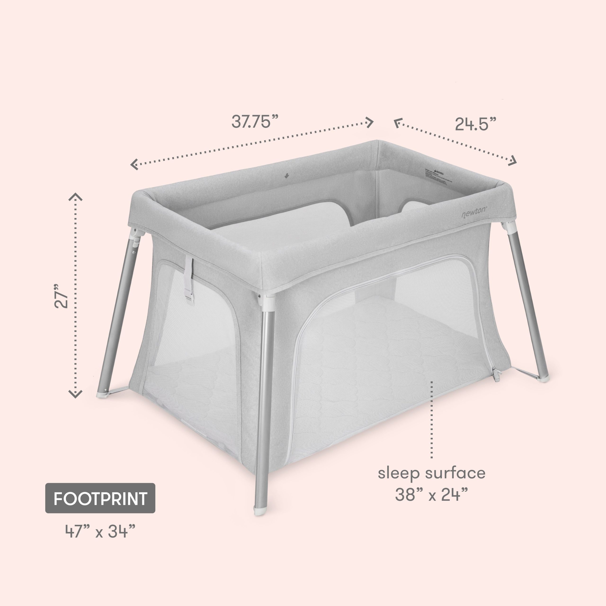 Compact Travel Crib & Play Yard - Image 9