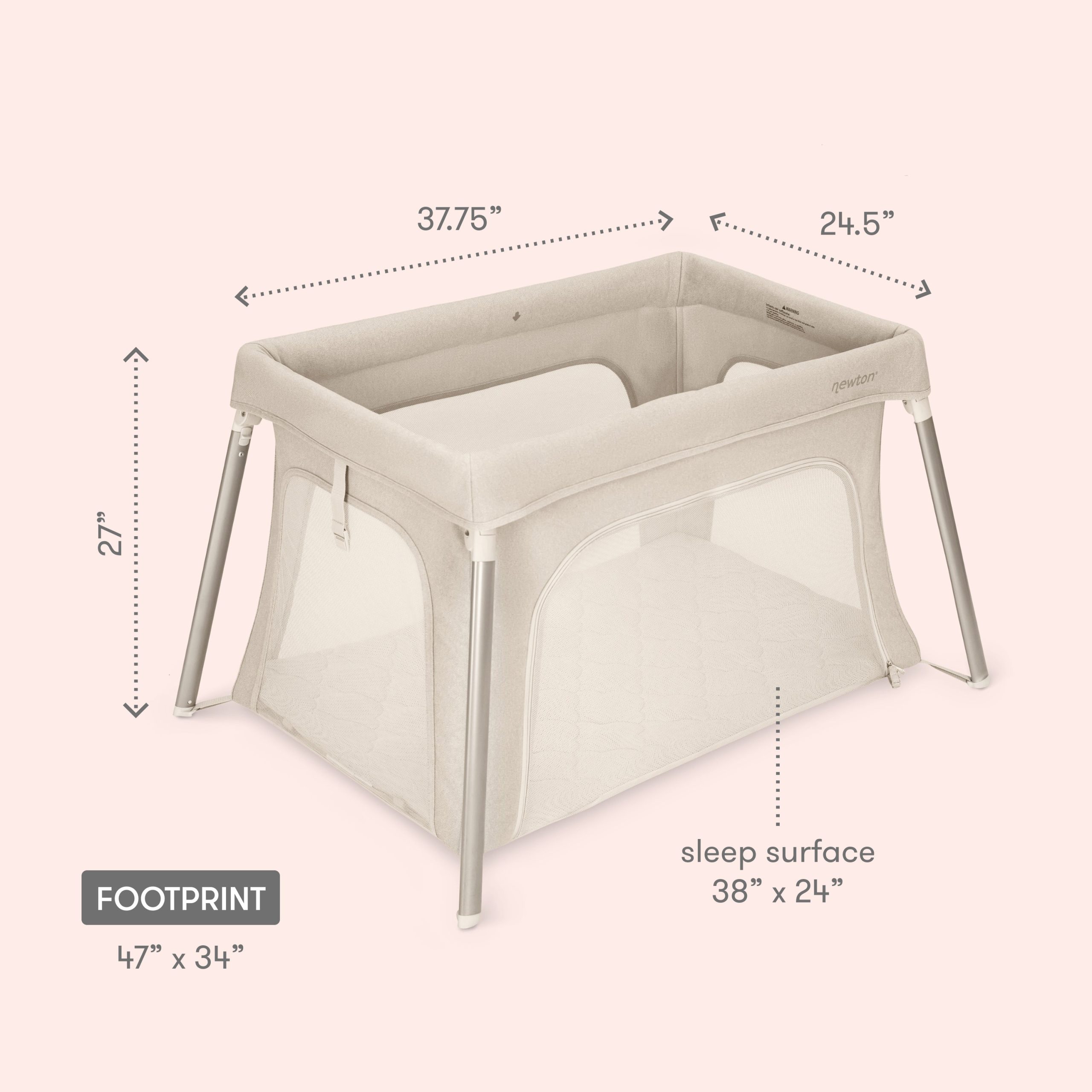 Compact Travel Crib & Play Yard - Image 22