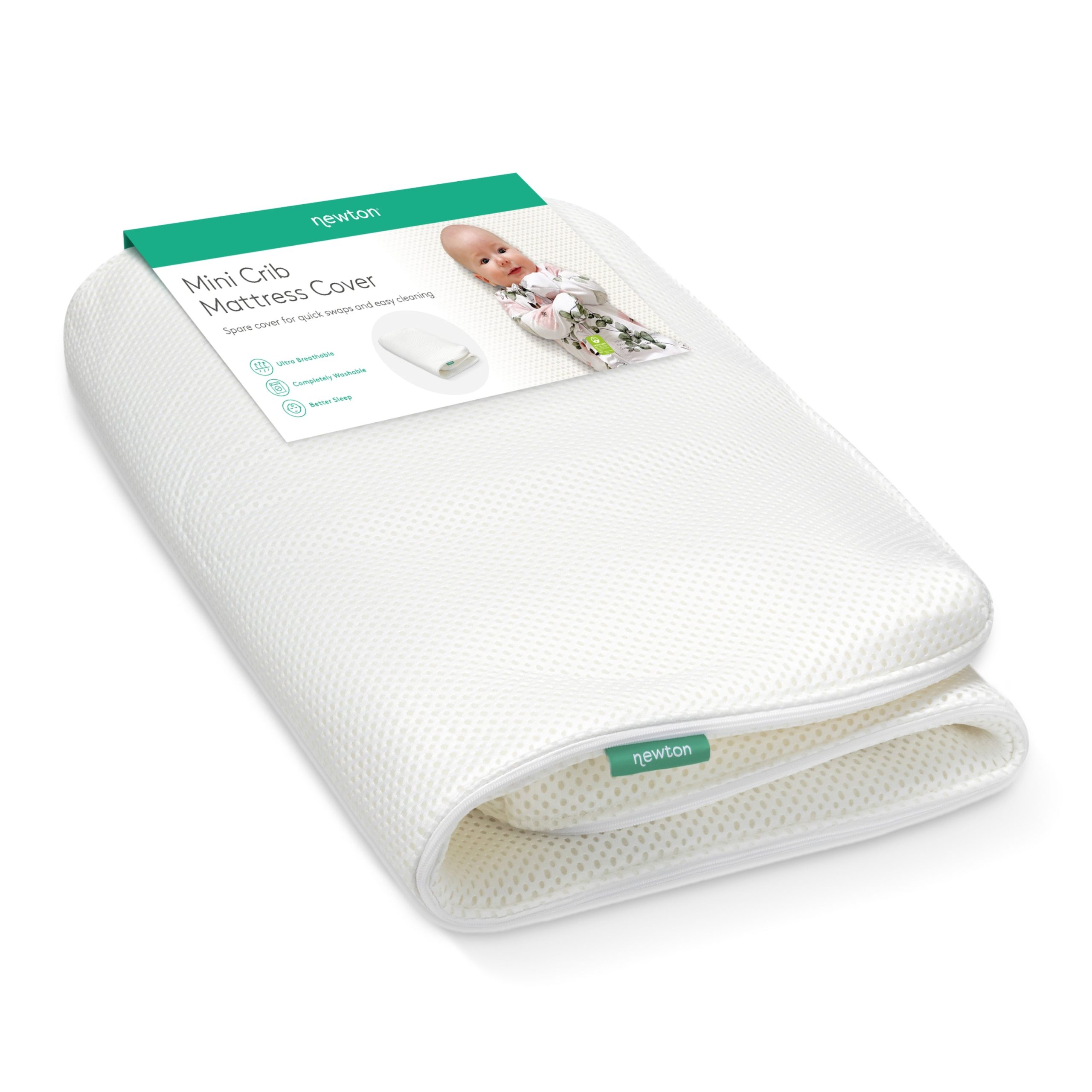 Extra Mini Crib Mattress Cover - Image 2