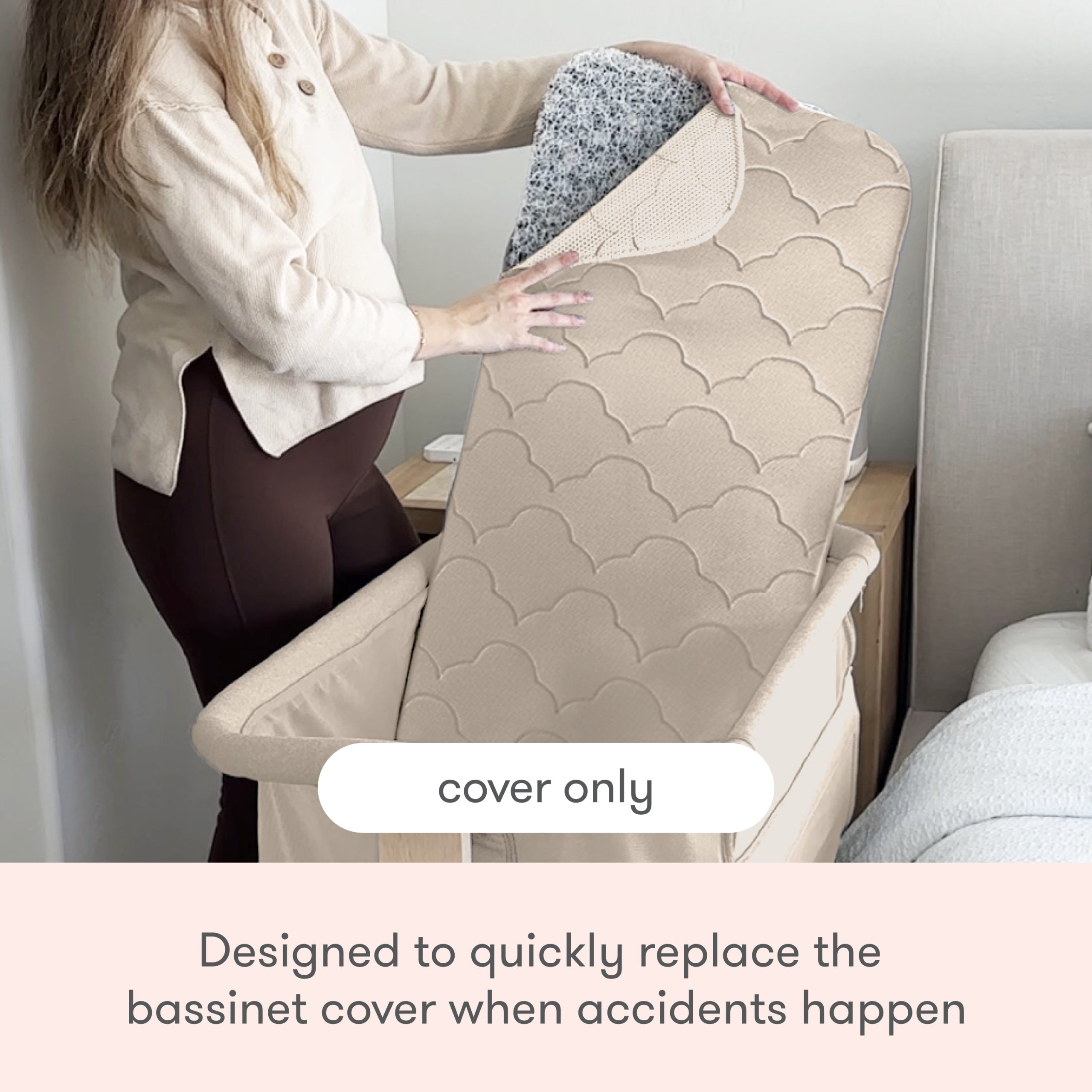 Extra Bassinet Mattress Cover - Image 10