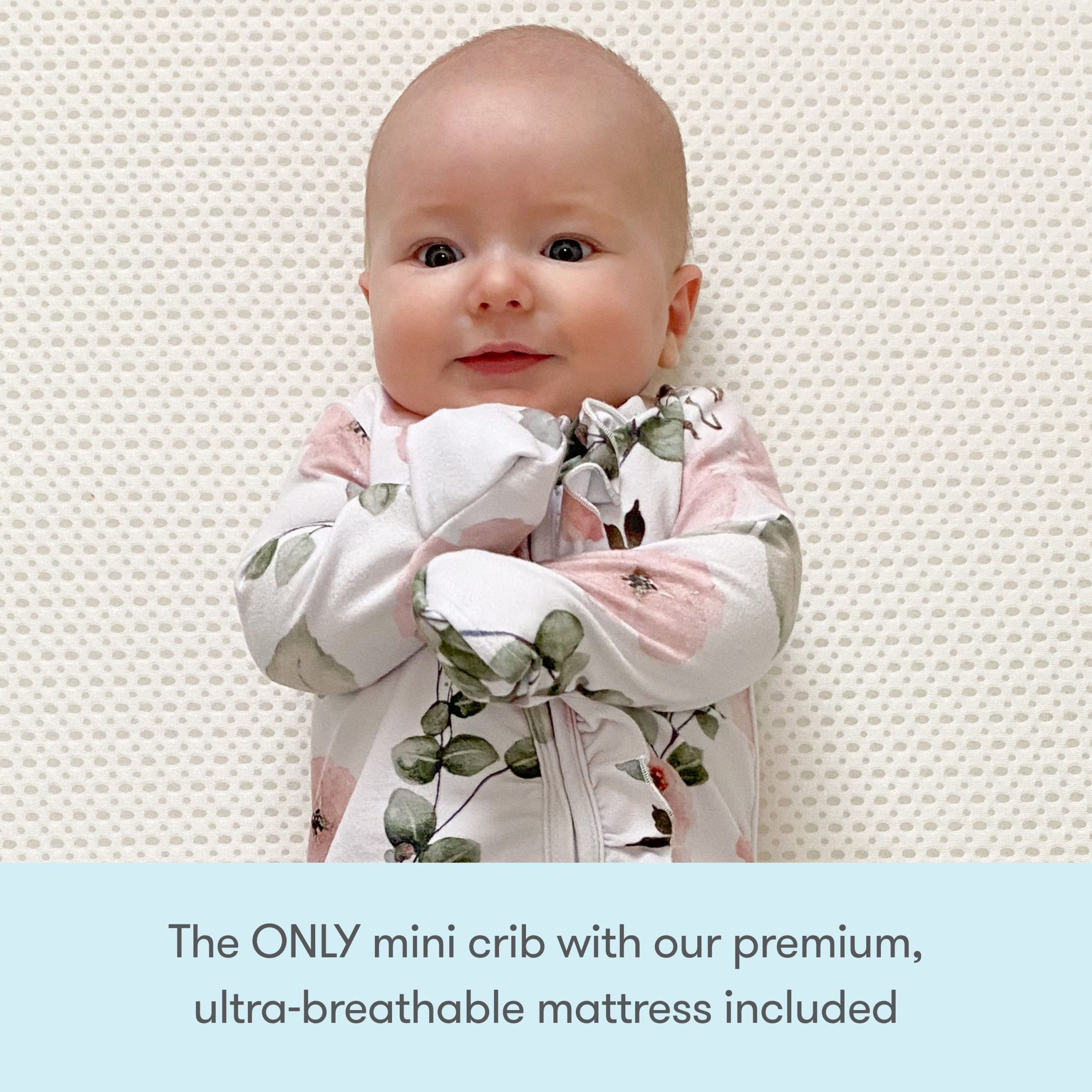 Newton Galileo Mini Crib with Newton Mattress - Image 11