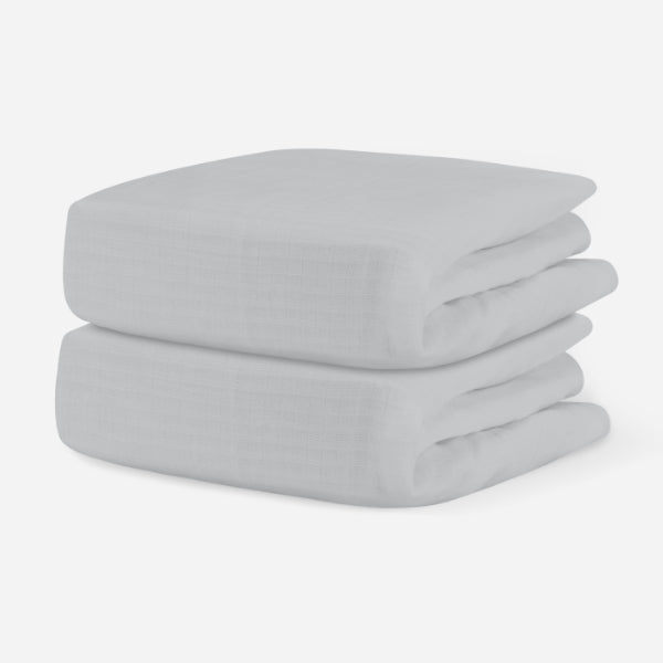 Breathable Organic Fitted Mini Crib Sheets - Image 16