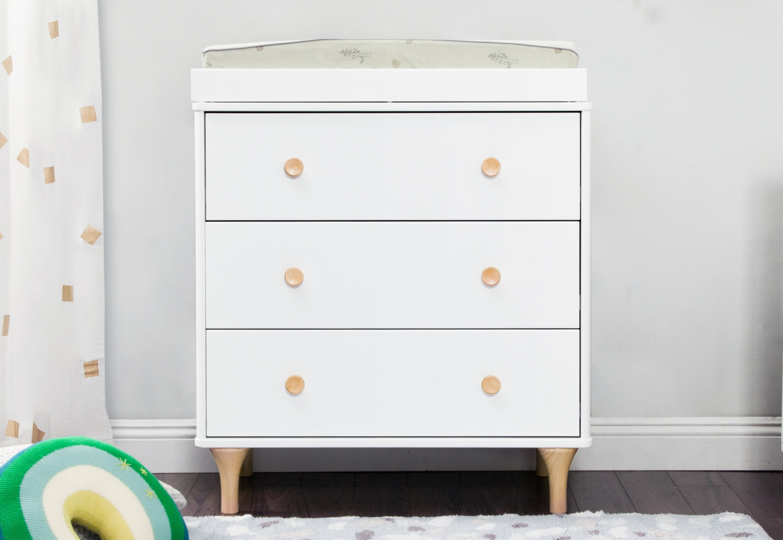 Lolly 3-Drawer Changer Dresser - Image 2
