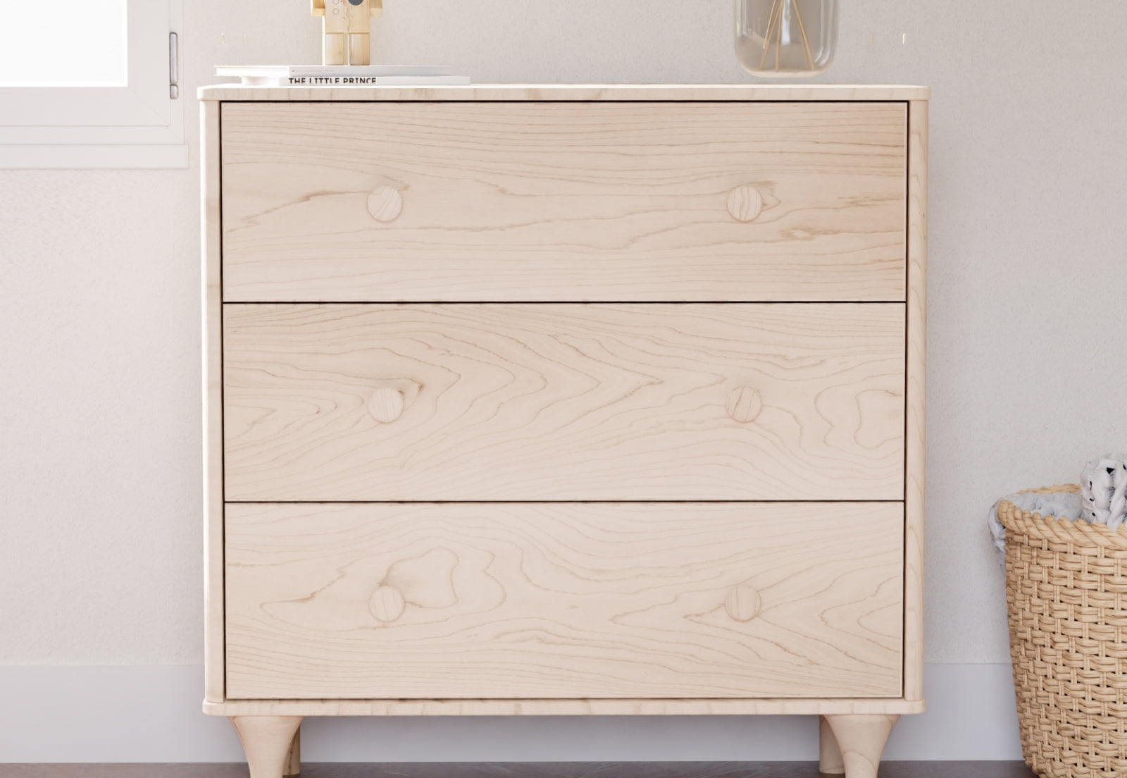 Lolly 3-Drawer Changer Dresser - Image 13