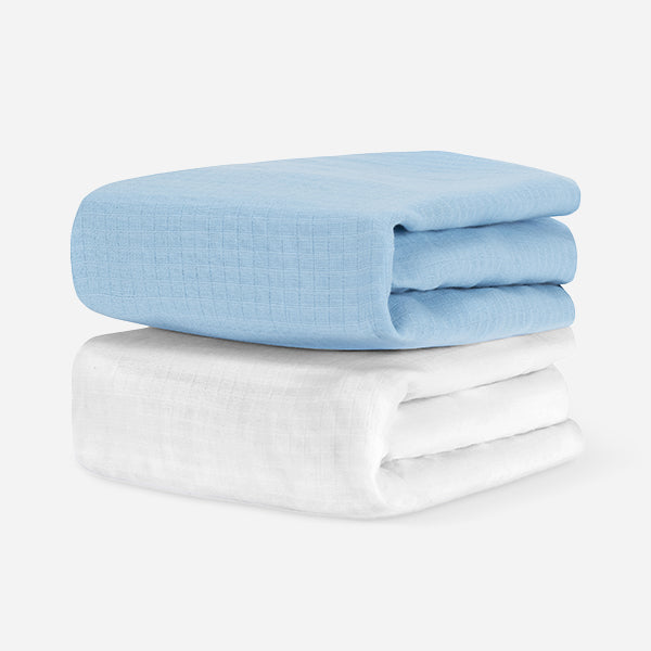 Breathable Organic Fitted Mini Crib Sheets - Image 8