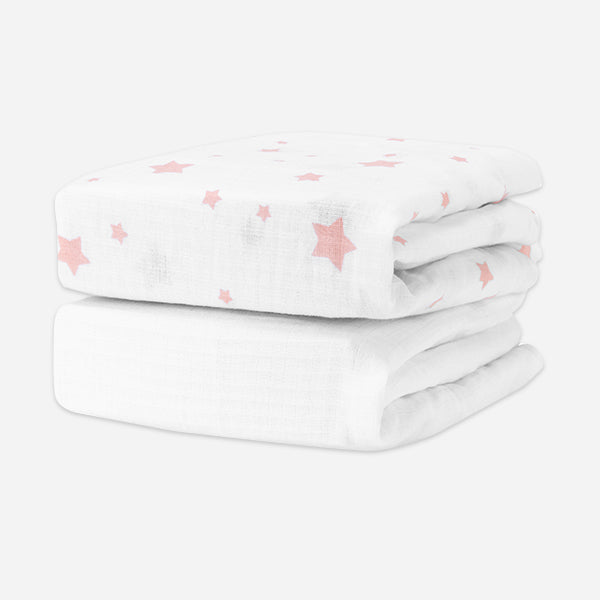 Breathable Organic Fitted Mini Crib Sheets - Image 5