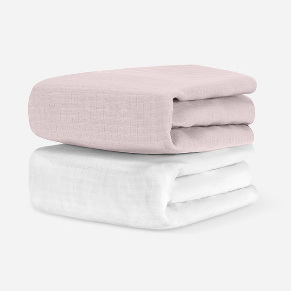 Breathable Organic Fitted Mini Crib Sheets - Image 10