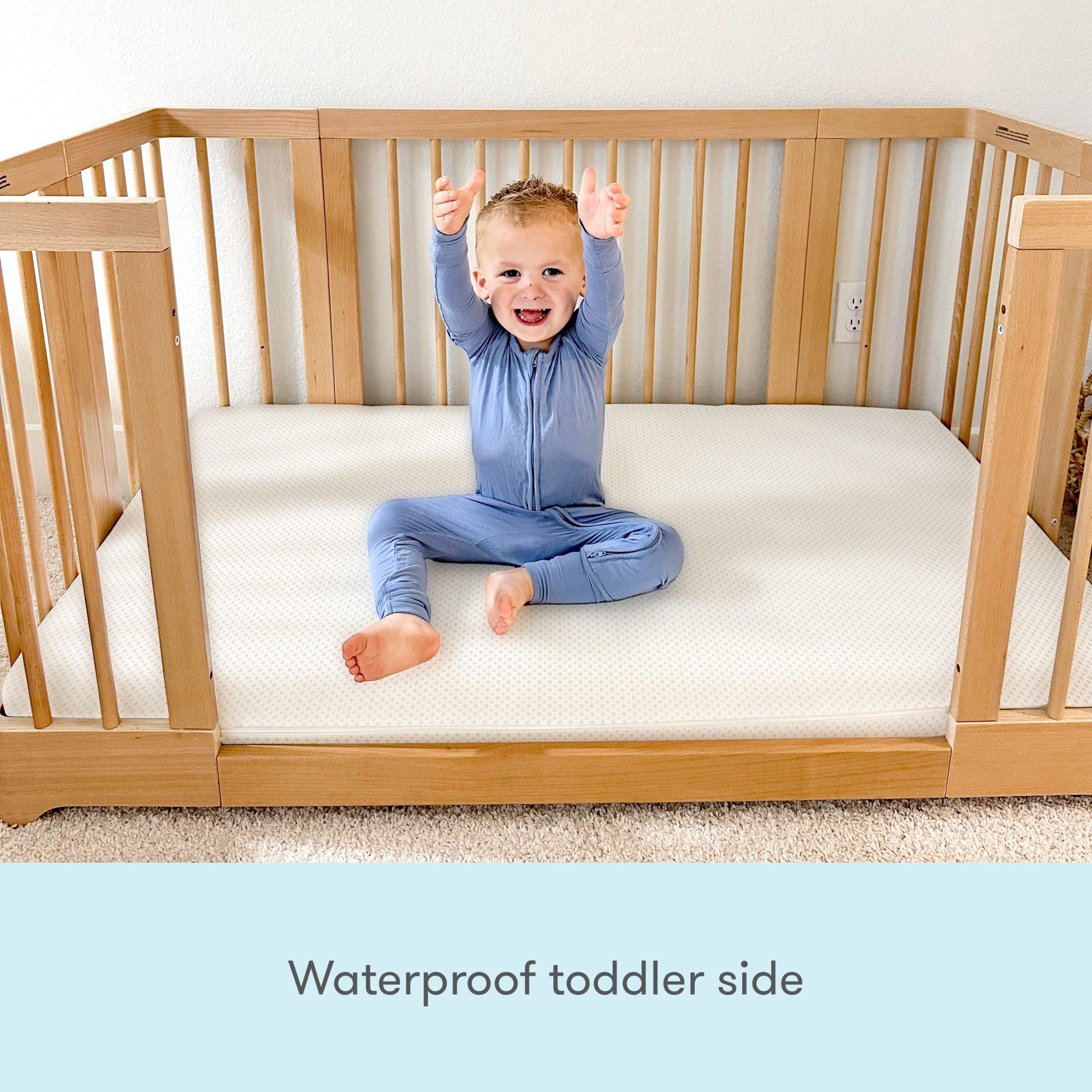 Essential Waterproof Crib Mattress - Image 4