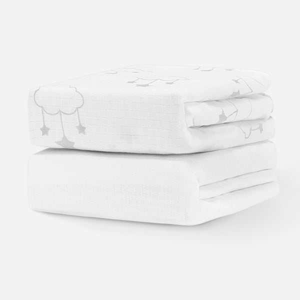 Breathable Organic Fitted Mini Crib Sheets - Image 6